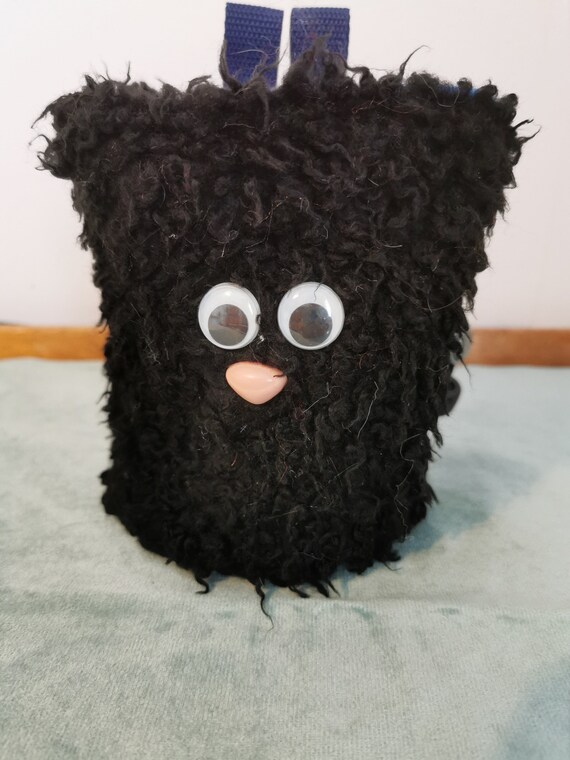 Fluffy Monster Chalk Bag with Ripstop Liner Ron Etsy UK