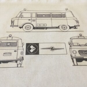 Barkas - Blueprint - Cotton Tote Bag