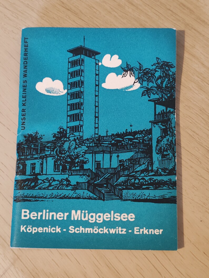 Berliner Müggelsee, Köpenick Schmöckwitz / Wanderheft / DDG/DDR 1972 Bild 1