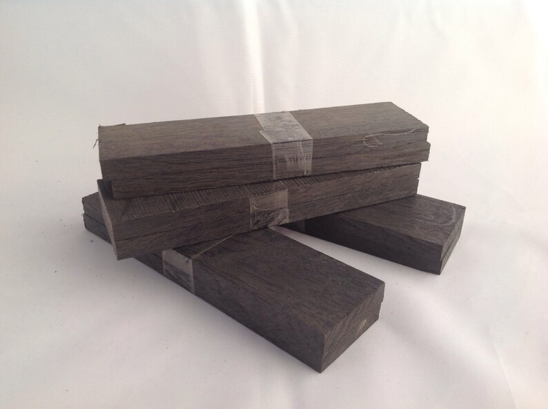 Bog Oak Book Matched Knife Scales. Pack of 4. Kiln dried Bog Etsy