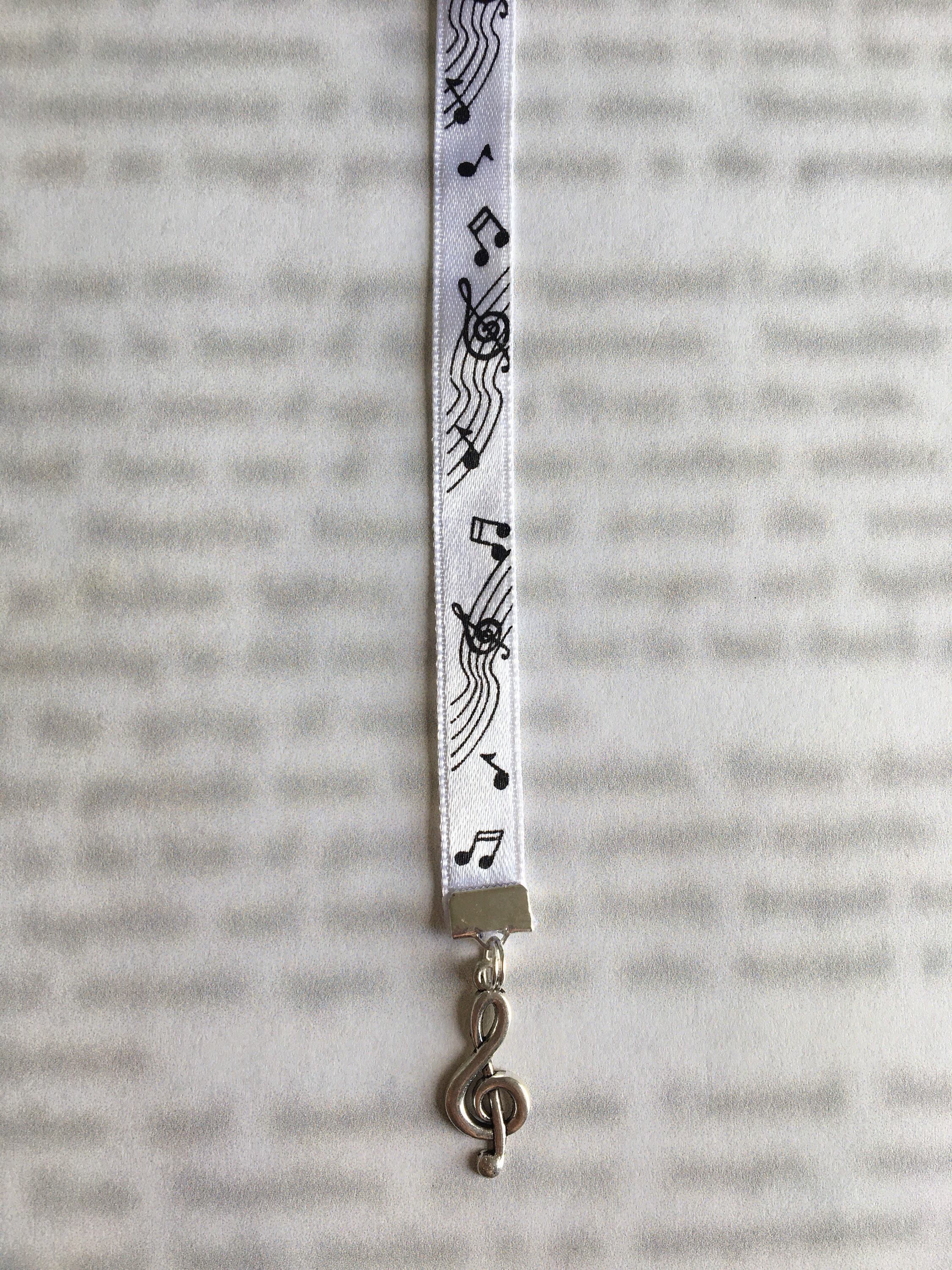 Music bookmark / I Love Music Bookmark / Musician Clip to | Etsy