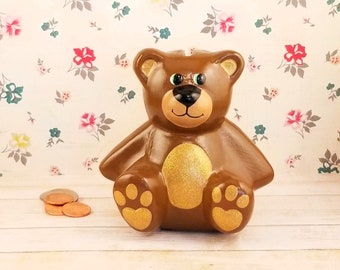4.25 H Roman Teddy Bear Bank 4.25 H Roman Teddy Bear Bank