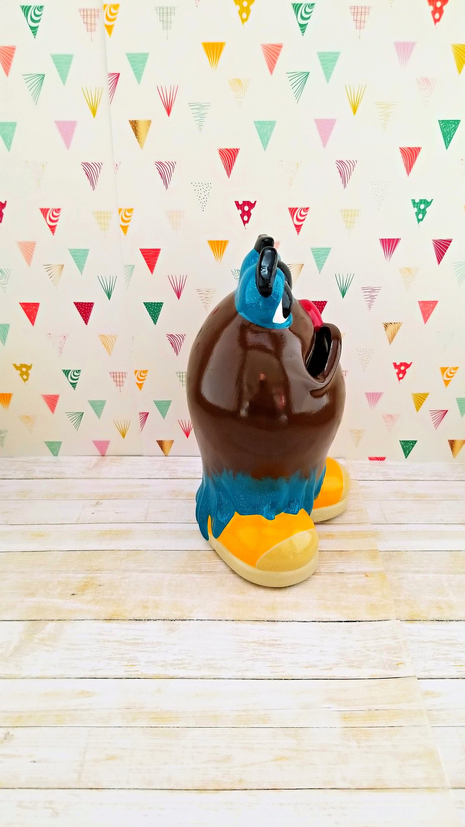 Fancy Monster Piggy Bank Piggy Bank Monster Piggy Bank Baby Etsy