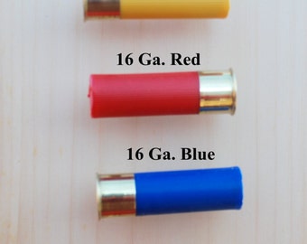 Shotgun Shell Drawer Pulls/Cabinet Handles Handcrafted in several colors and sizes