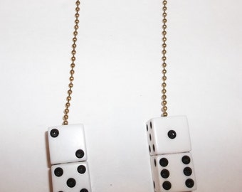Lucky Seven Dice ceiling fan pull chain