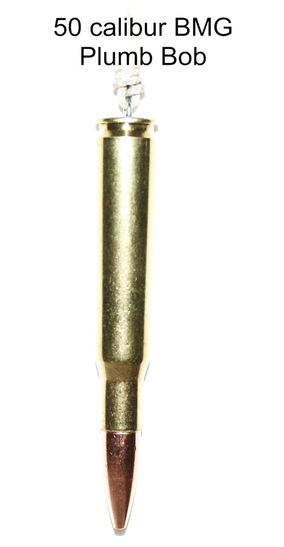 50 BMG cal Plumb Bob Solid Aluminum NEW great handyman gift