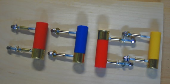 Shotgun Shell Drawer Pulls Cabinet Handles Handcrafted In Etsy
