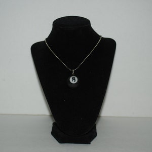 Handcrafted Pool Ball Necklace image 1