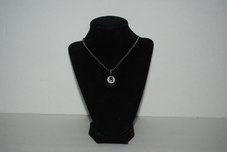 Handcrafted Pool Ball Necklace image 1