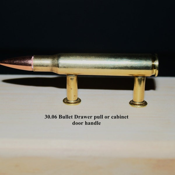 30.06 bullet drawer pulls or cabinet handles