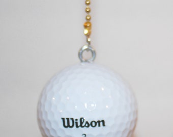 Golf Ball Ceiling Fan Chain Pull , Wilson,Pinnacle, Titleist,Callaway