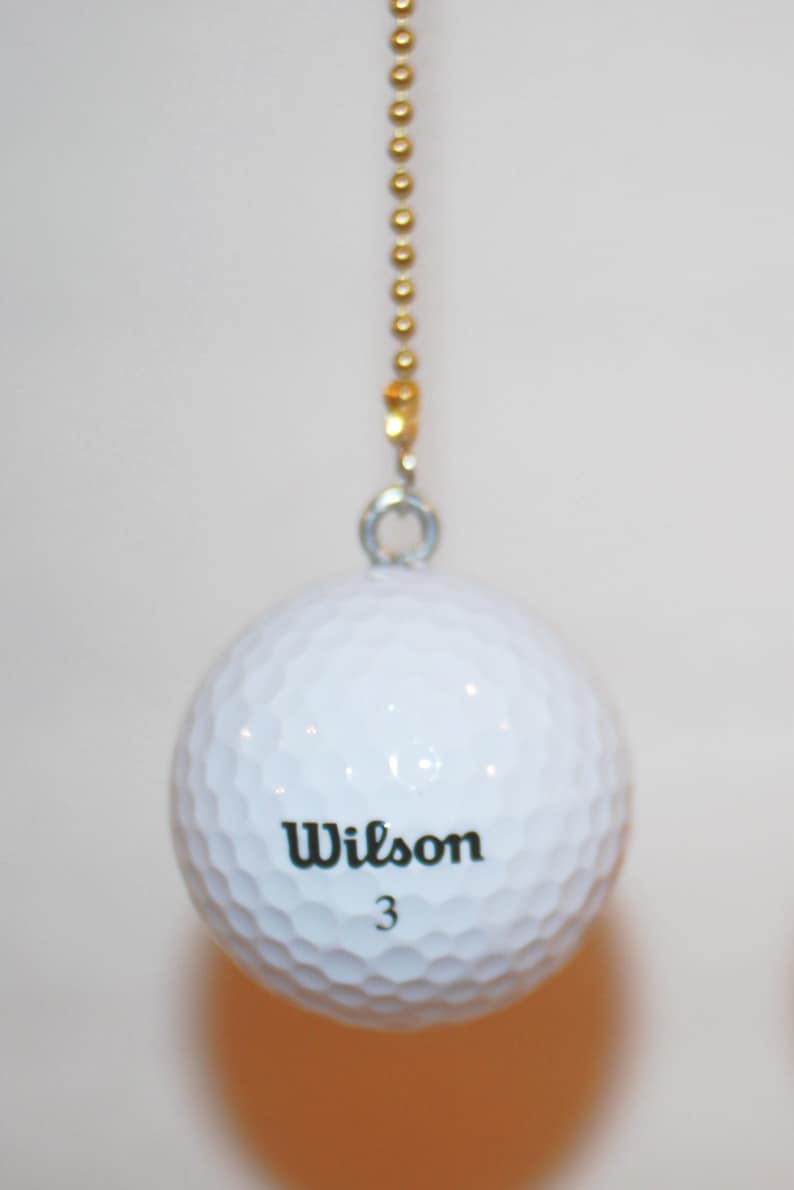 Golf Ball Ceiling Fan Chain Pull , Wilson,Pinnacle, Titleist,Callaway image 1