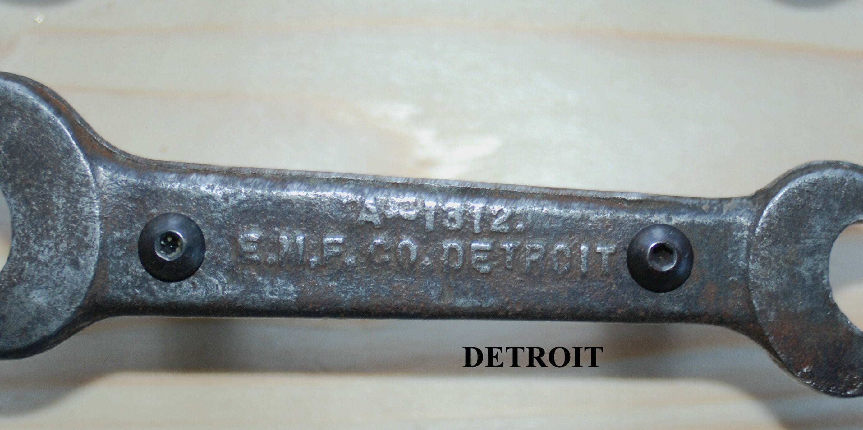 Custom made Unique Old Wrench/Tool Drawer Pulls or Handles