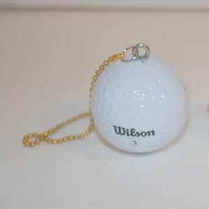 Golf Ball Ceiling Fan Chain Pull , Wilson,Pinnacle, Titleist,Callaway image 2