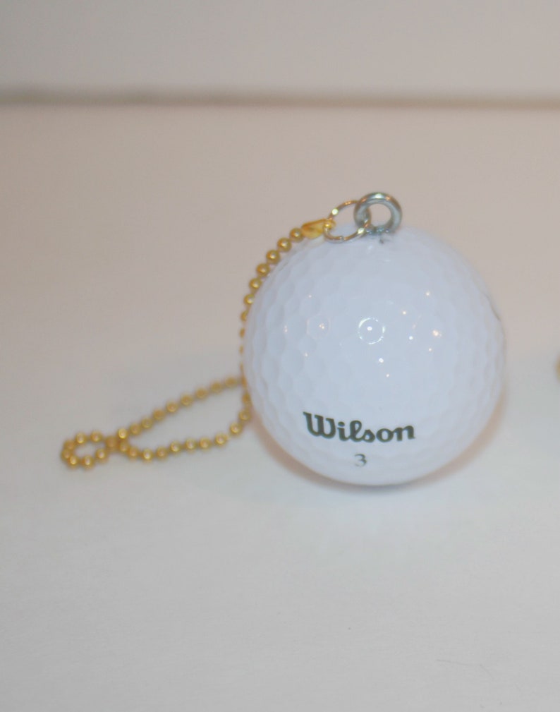 Golf Ball Ceiling Fan Chain Pull , Wilson,Pinnacle, Titleist,Callaway image 2