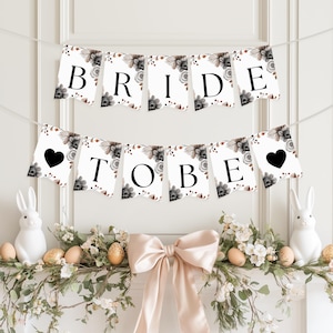 Love Is Brewing Bridal Shower Banner Template, Halloween Bridal Shower Decor Printables, Custom Bride To Be Banner Digital Download, B-002