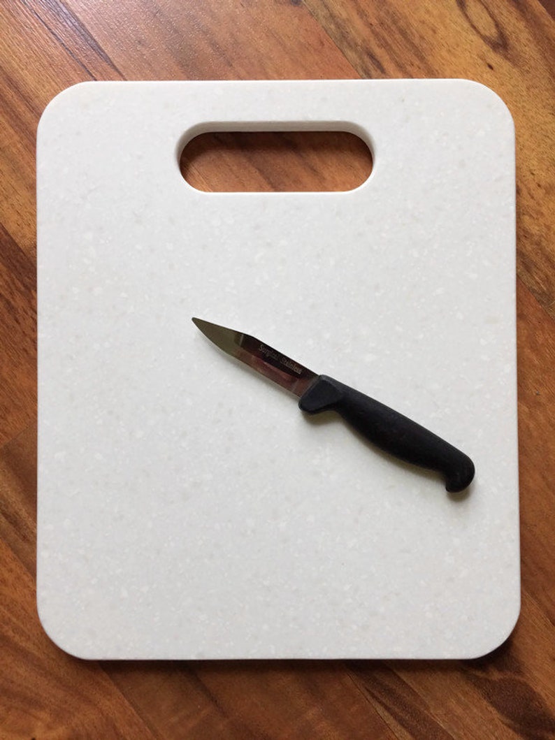 Corian Cutting Board, Charcuterie Board, Trivet, White Corian, Solid