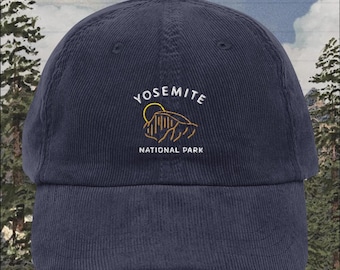 Yosemite hat, hiking hat, half dome, camping hat, gift for hikers, granola girl gift, gift for campers, camping, gifts for adventurous