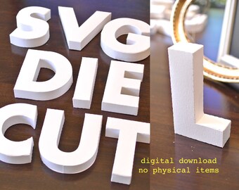 Download 3d Letters Etsy