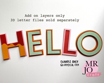 Download 3d Letters Svg Etsy