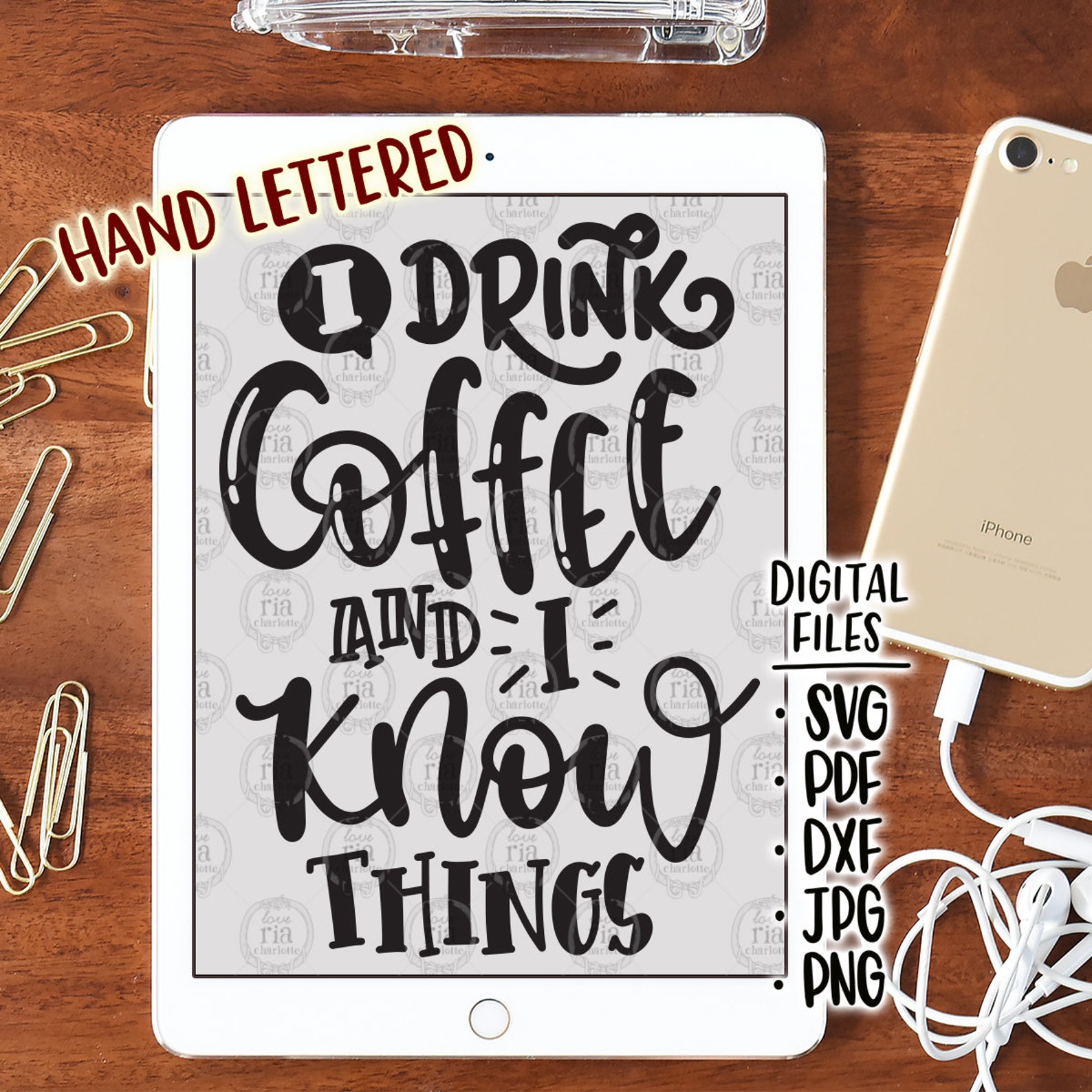 Drink Coffee And I Know Things Fox 20 x 30 cm Retro Look Metallo Decorazione Art Segno per Casa Cucina Bagno Fattoria Giardino Garage Divertente Decorazione da Parete