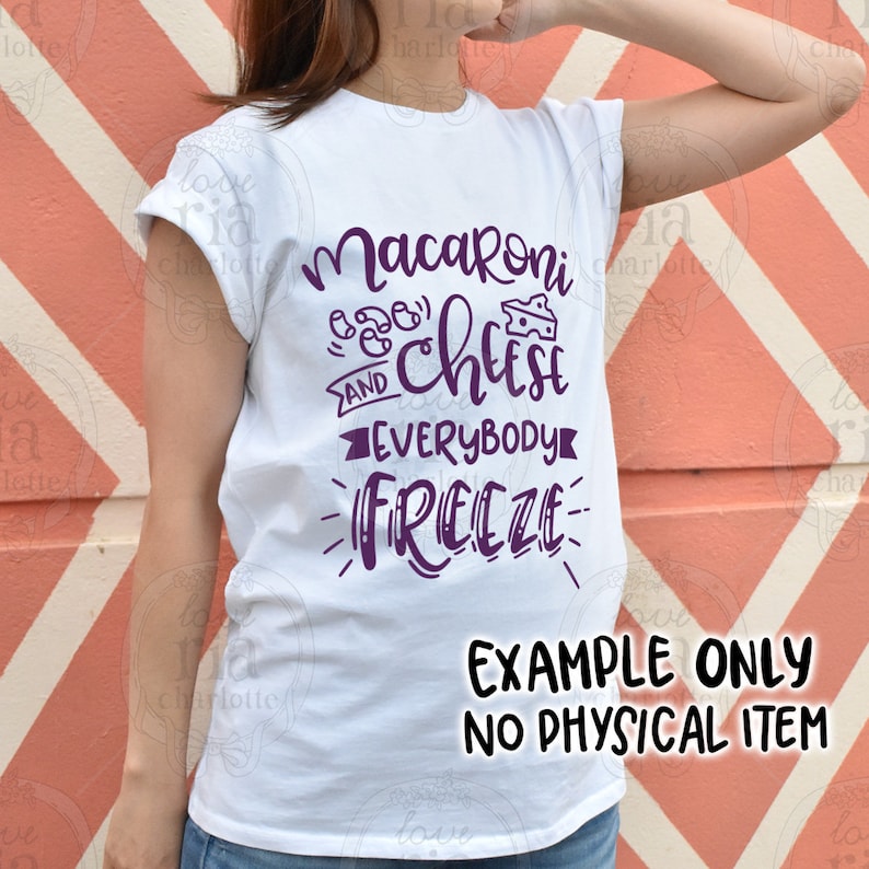 Macaroni Cheese Everybody Freeze Fun Funny Teachers Aid Quote Etsy