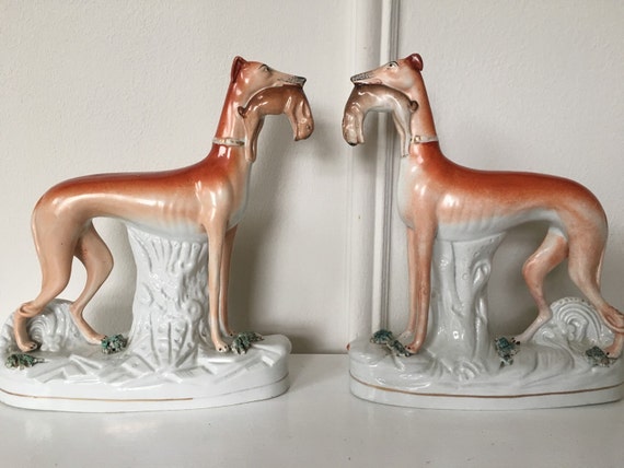 staffordshire dog bookends staffordshire dog bookends