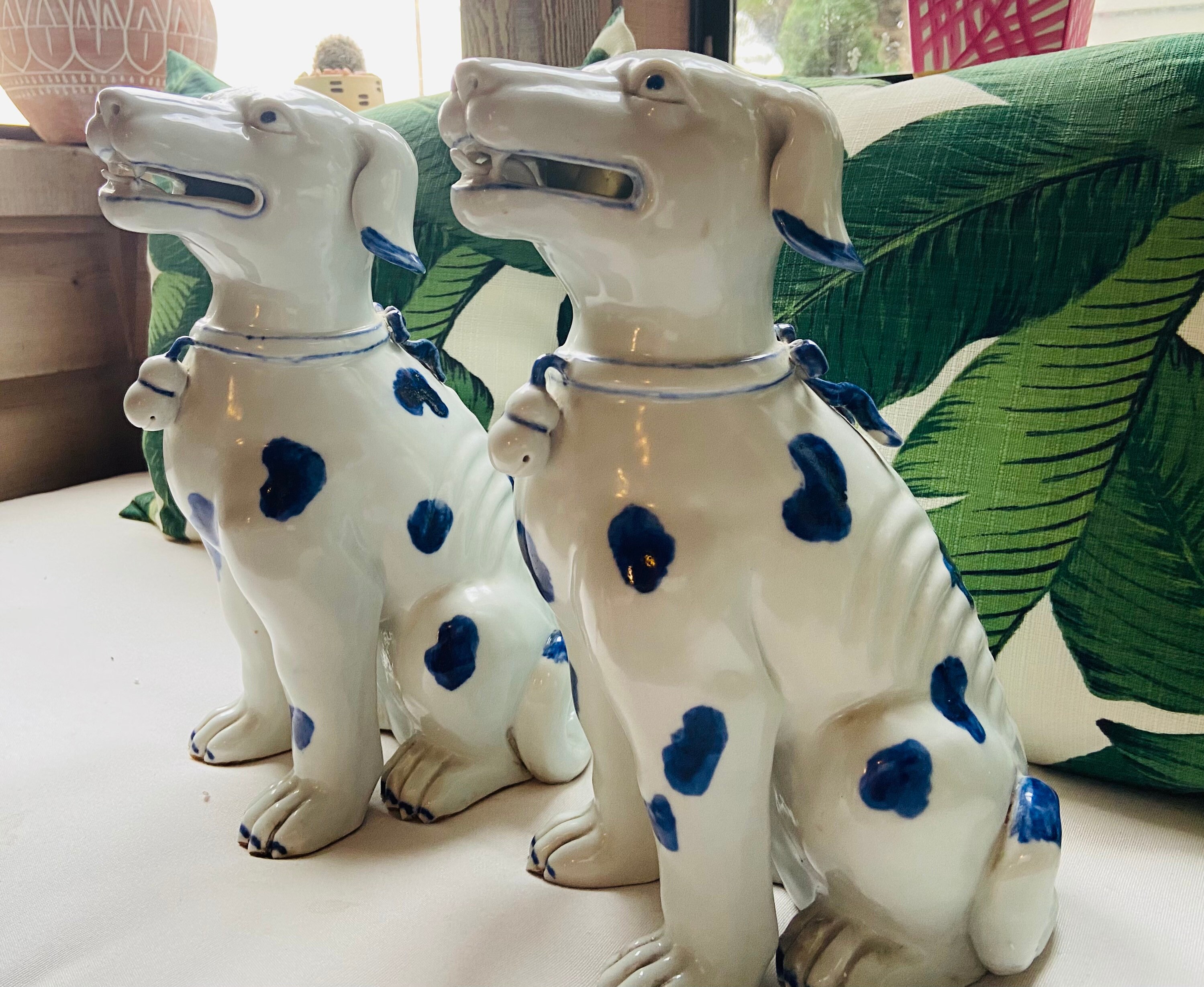 large dog figurines