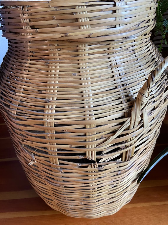 大きなウィッカーバスケット 11598 ウィッカーバスケット | POSH LIVING CO.,LTD.