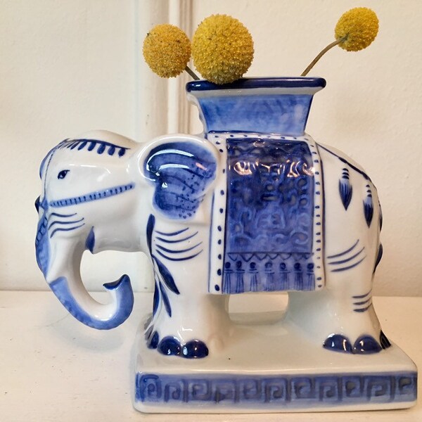 Elephant Vase Etsy