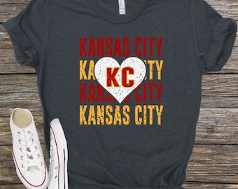 Vintage Kansas City Tee - Kansas City - KCMO - KC Football