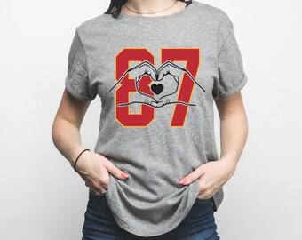 Heart Hands 87 Top - Kansas City - KCMO - KC Football