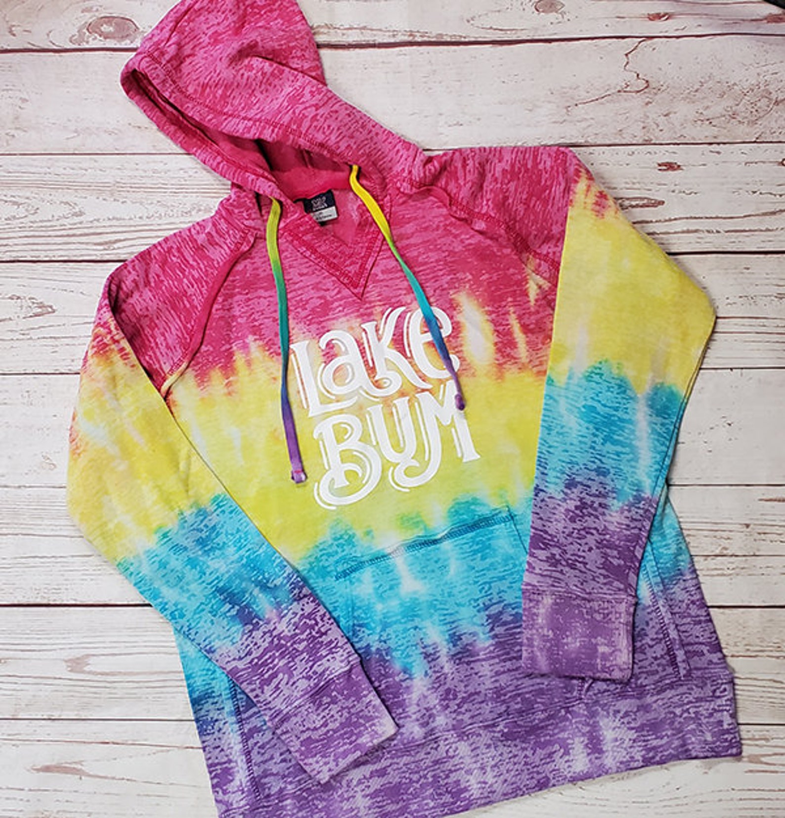 Women's LAKE BUM Hoodie Etsy