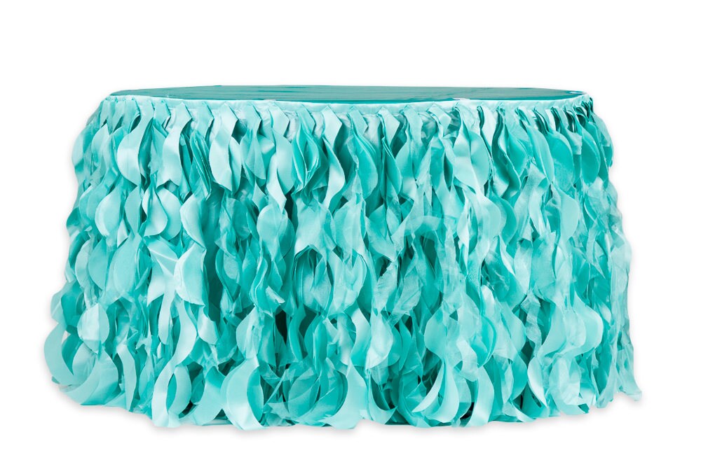ruffle skirt for table