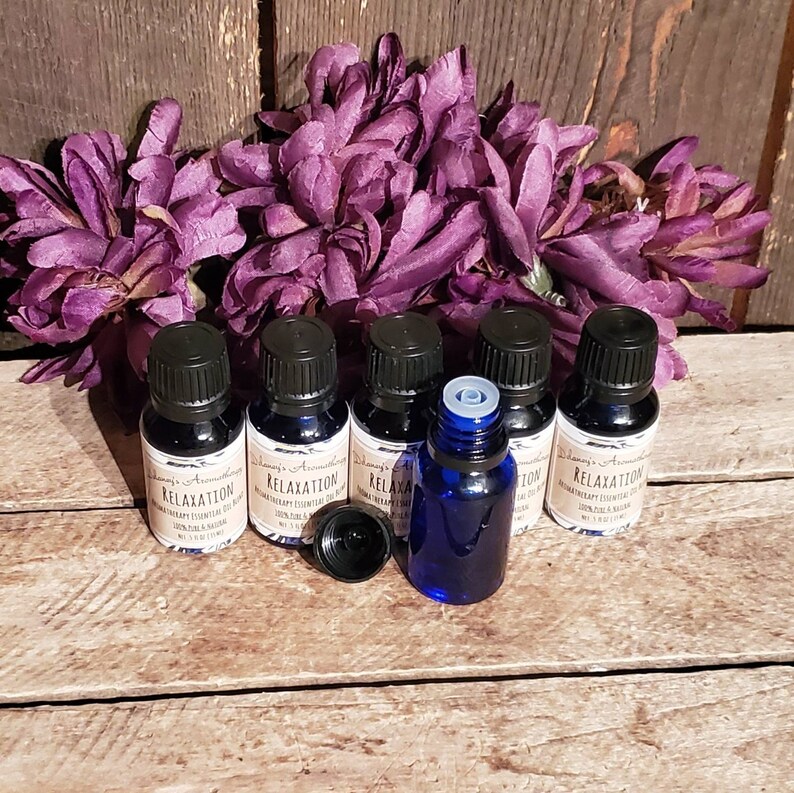 Relaxation Aromatherapy Essential Oil Blend Aromatherapy Etsy