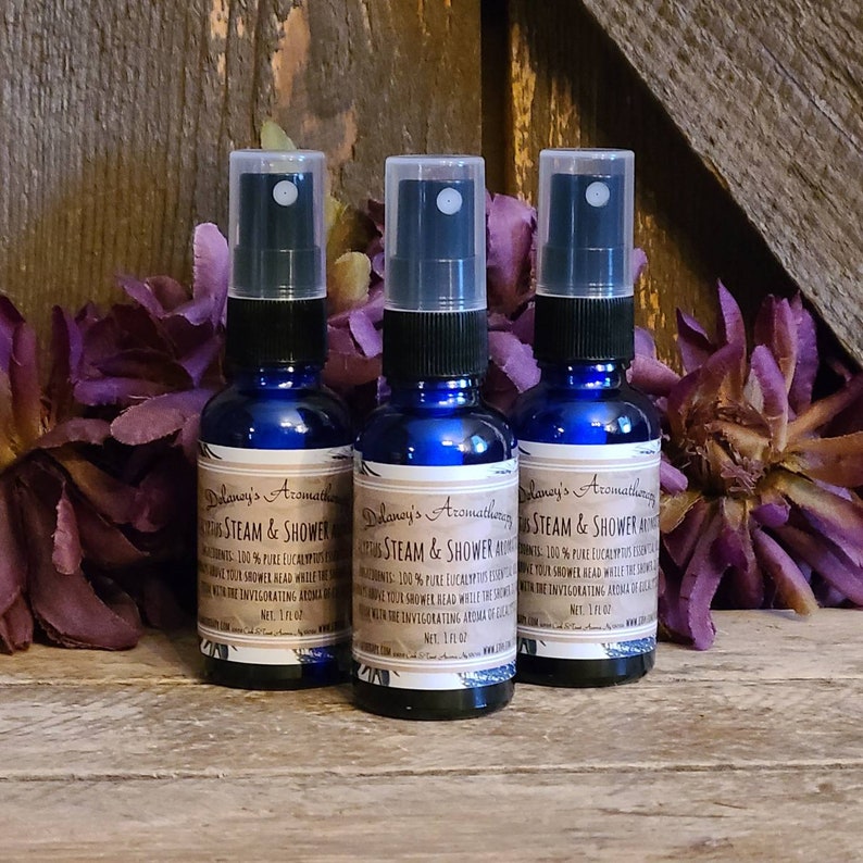 Eucalyptus Steam & Shower Mist Spray 100 Eucalyptus Shower Etsy
