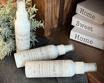 Sweet orange & Patchouli aromatherapy room spray, natural made with essential oils