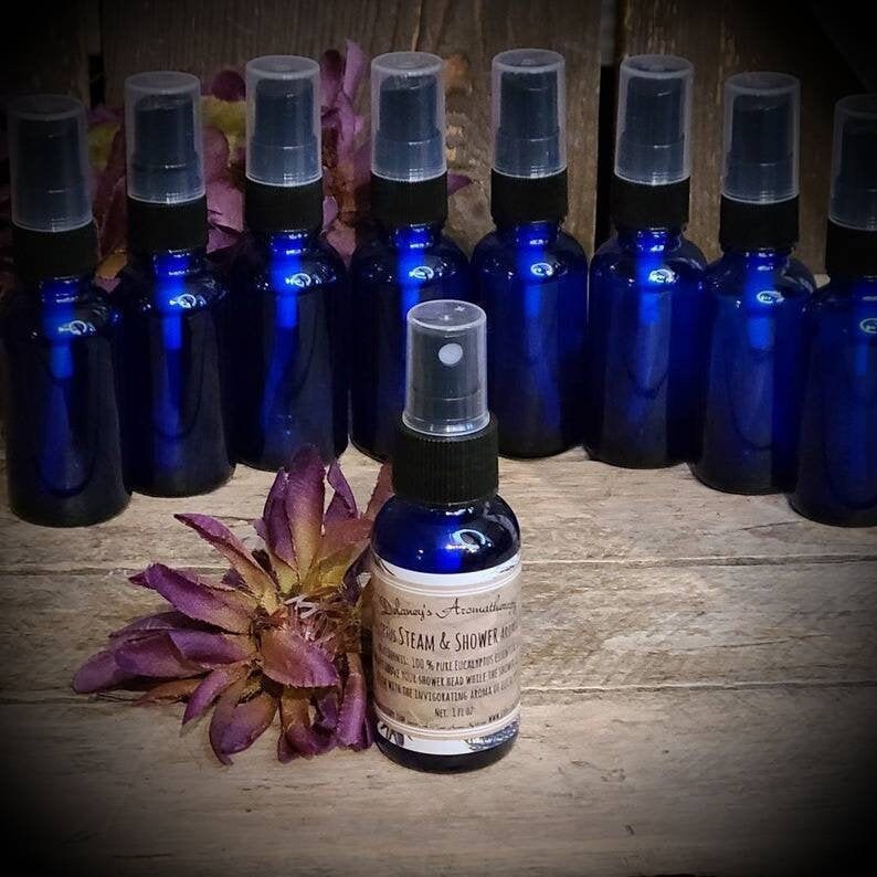 Eucalyptus Steam & Shower Mist Spray 100 Eucalyptus Shower Etsy