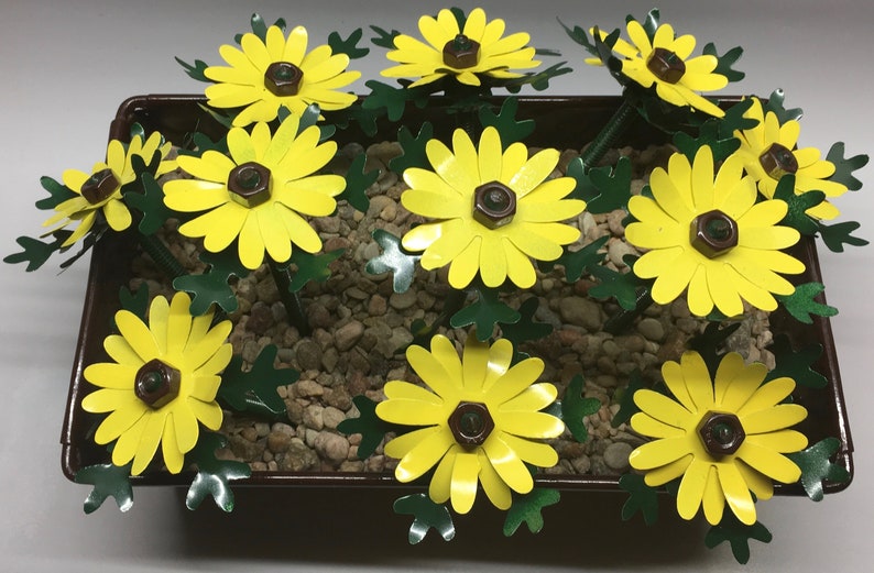 Tin Can Daisies Directions Etsy