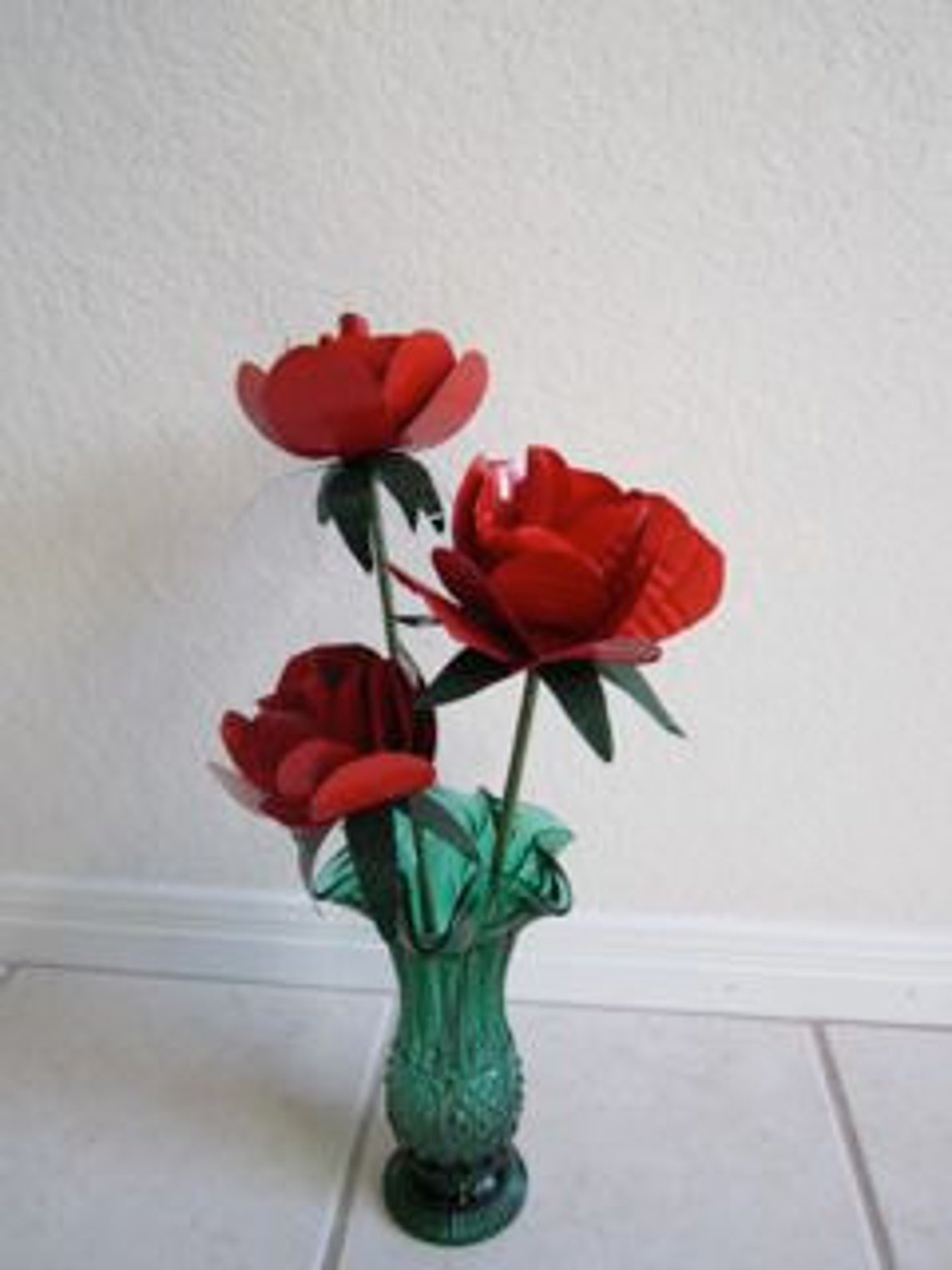 Tin Can Roses Directions Etsy