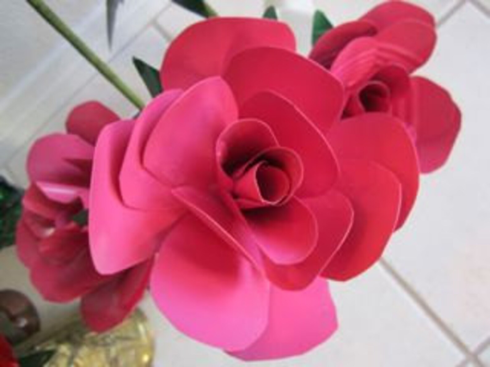 Tin Can Roses Directions Etsy