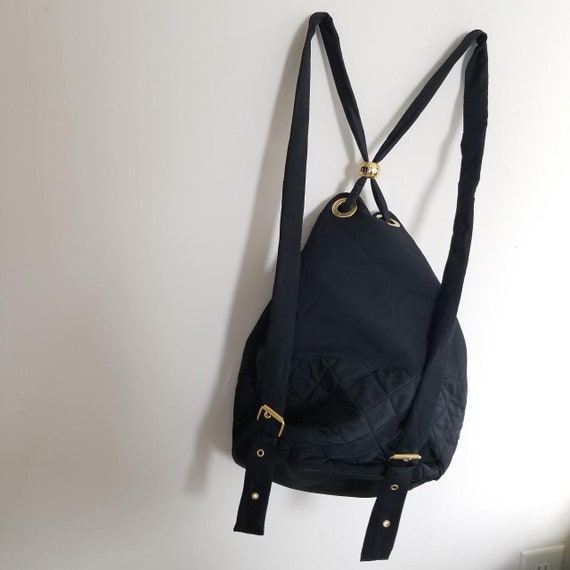 Marie Claire Paris Quilted Backpack Etsy
