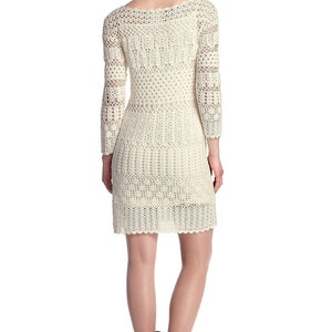 Long Sleeve Crochet Dressbeach Clothinggift Ideascozy - Etsy