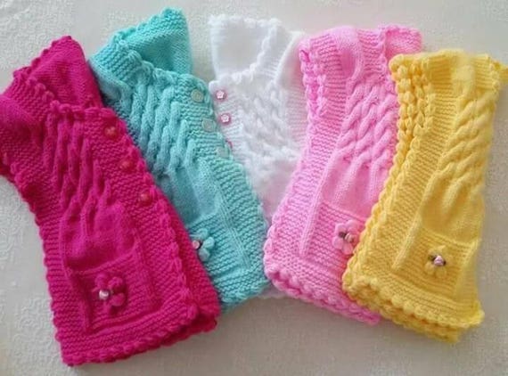 handmade woolen baby set