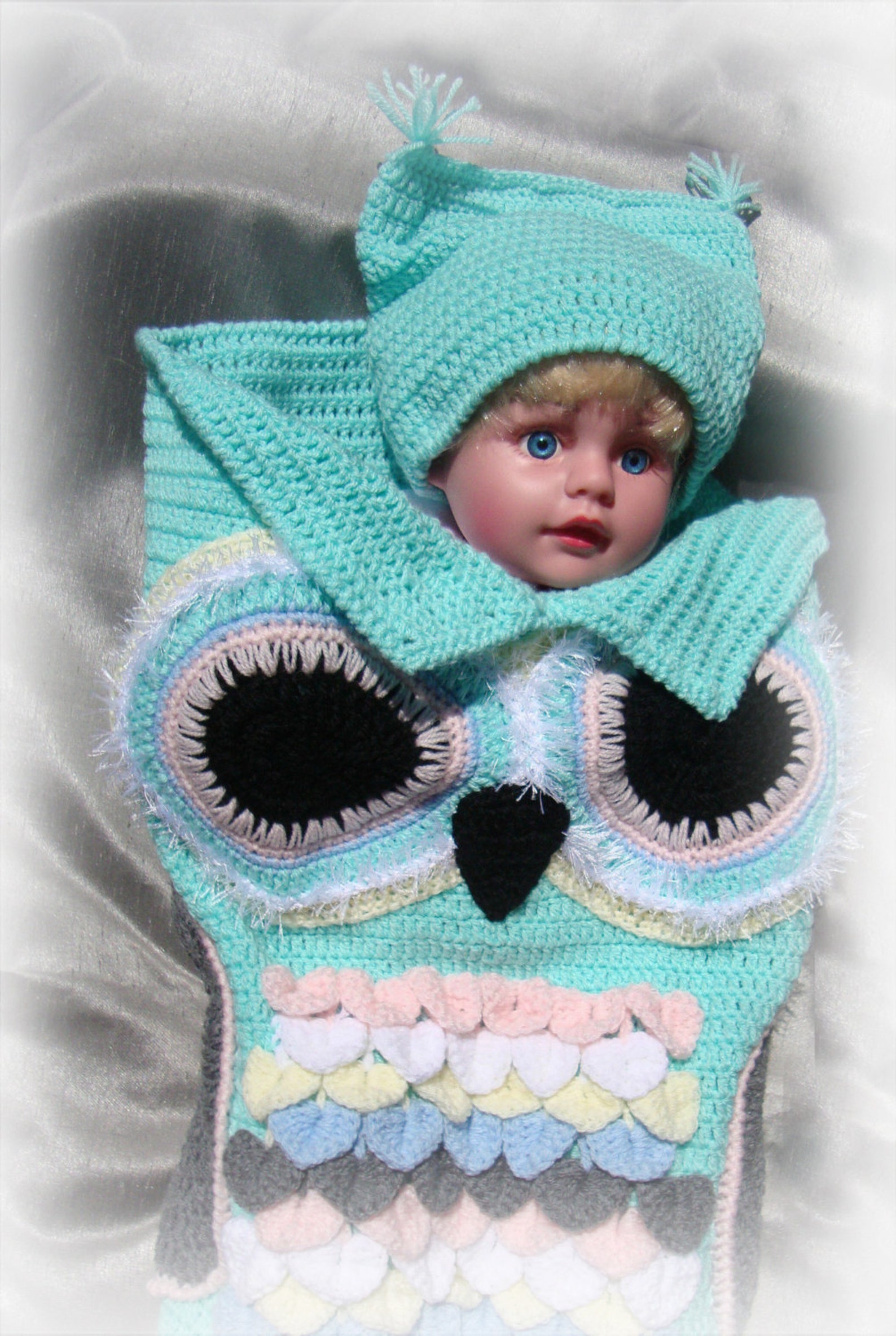 Blanket Bags OWL for Newborns & Skull Cap/gift Ideas/babies Etsy