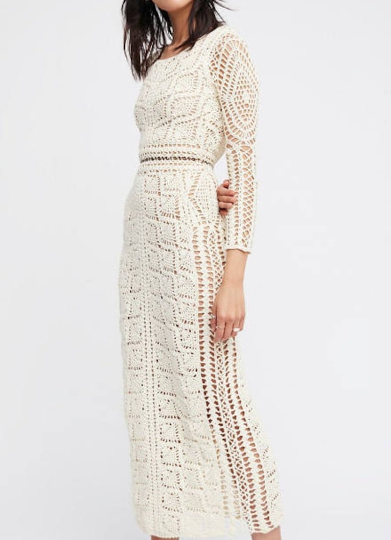 Oh mon amour crochet robe