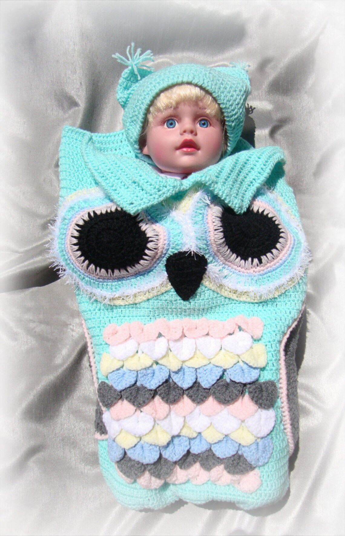 Blanket Bags OWL for Newborns & Skull Cap/gift Ideas/babies Etsy