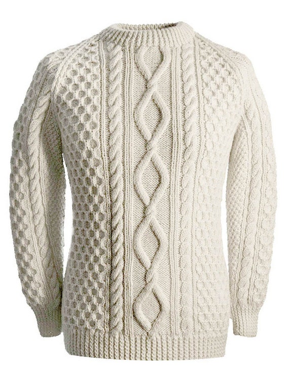 Men's Knitting Pullover Handmadewinter Clothing gift | Etsy
