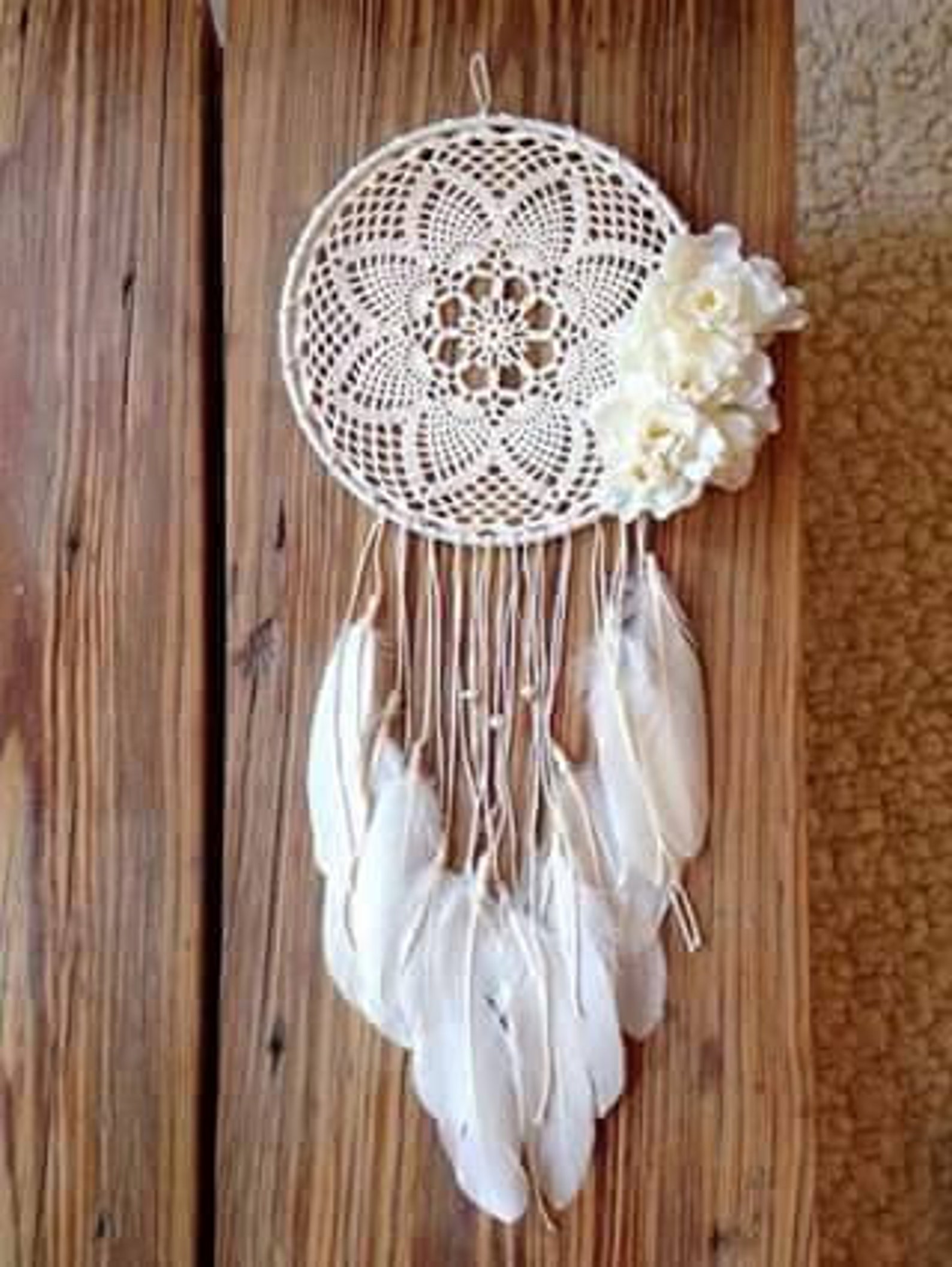 Dream Catcher Gift Ideas Gadget Crochet Cotton Pineapple Etsy