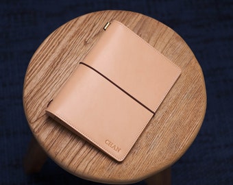 Stitched Buttero Leather Traveler's Notebook (No inserts included)